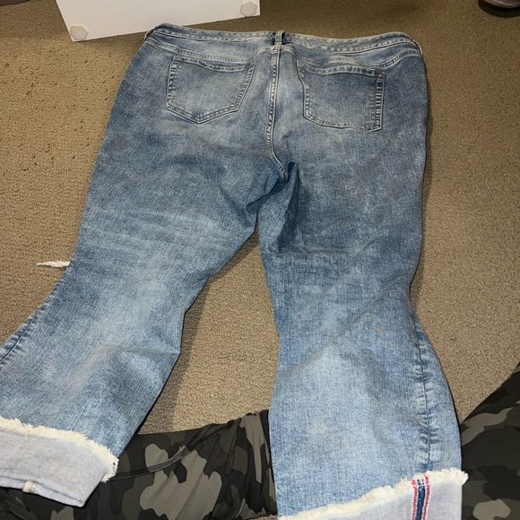 TORRID SZ 18 Crop boyfriend vintage stretch - Picture 4 of 7